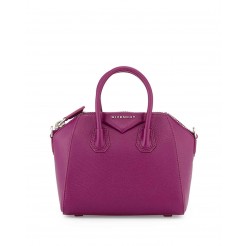 Givenchy Mini Antigona Crossbody Bag Purple