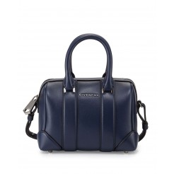 Givenchy Lucrezia Micro Duffel Crossbody Bag Dark Blue