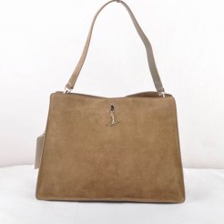 Celine EDGE Suede Leather Bag Khaki 309