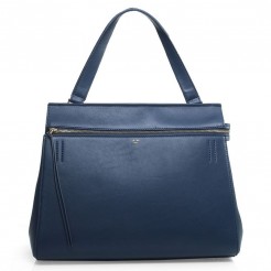 Celine EDGE Original Leather Bag Dark Blue 3405