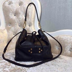 Miu Miu Original Calfskin Leather Bucket bag Black