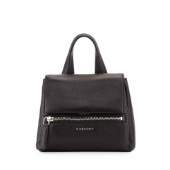 Givenchy Pandora Pure Mini Leather Satchel Bag Black