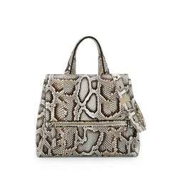 Givenchy Pandora Pure Small Python Satchel Bag Natural