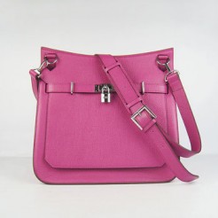 Hermes Leather Shoulder bag H6508 peach silver