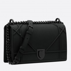 Dior Studded Diorama Ultra Matt So Black Bag