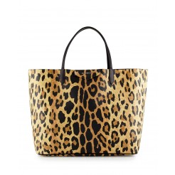 Givenchy Antigona Large Leather Shopping Tote Bag Animal Print