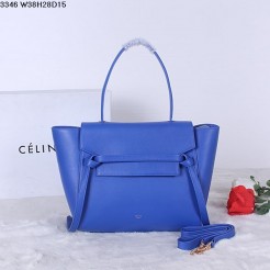 Celine Belt Bag Blue Natural Calfskin