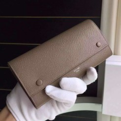 Celine Multifunction Wallet In Brulee Epsom Leather