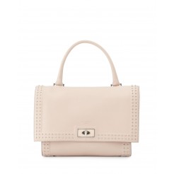 Givenchy Shark Small Stud Couture Shoulder Bag Nude