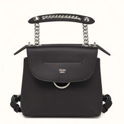 Fendi Black Mini Back To School Backpack