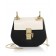 Chloe Drew Mini Bicolor Crossbody Bag Black