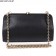 Bvlgari Serpenti Famed Clutch Bag Black 3021