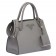 Prada Monochrome Bag In Grey Saffiano Leather