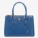 Prada Small Galleria Bag In Blue Saffiano Leather