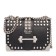 Prada Cahier Studded Leather Shoulder Bag