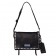 Prada Etiquette Bag In Black Calfskin With Metal Stud Trim