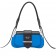 Prada Sidonie Shoulder Bag In Blue/Black Leather