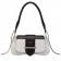 Prada Sidonie Shoulder Bag In Black/White Leather