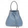 Prada Bucket Bag In Light Blue Saffiano Leather