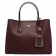 Prada Bicolor Double Medium Garnet Saffiano Bag