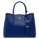 Prada Blue Saffiano Double Medium Bag