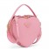 Prada Odette Heart Bag In Pink Saffiano Leather