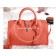 Yves Saint Laurent Cabas Chyc Original Leather Tote Orange