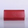 Yves Saint Laurent Lady Lambskin Leather Purse Red 39321