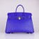 Hermes Birkin 35cm Togo leather Handbags electric blue silver