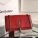 Yves Saint Laurent Medium Monogram Tassel Satchel In Red Crocodile Leather