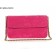 Celine Gourmette Suede Leather Small Shoulder Bag Peach S1