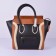 Celine Medium Luggage Tote Black Brown White Bag