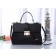 Miu Miu Original Leather Snap-lock Bag Black 6871