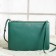 Celine Large Trio Crossbody Bag In Green Calfskin