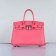 Hermes Birkin 30cm Togo leather Handbags Lip Pink Sliver