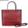 Bvlgari New Hand Carry Serpenti Calfskin Leather Bag Purplish Red 80382