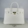 Hermes Birkin 35cm Togo leather Handbags white gold