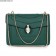 Bvlgari Serpenti Calfskin Leather GM Shoulder Bag Dark Green 233