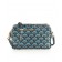 Miu Miu Madras Abstract-Print Camera Bag Blue-Multi