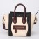 Celine Small Luggage Tote Black White Wine