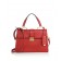 Miu Miu Madras Small Leather Flap Satchel Red