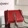Yves Saint Laurent Small Monogram Tassel Satchel In Red Crocodile Leather