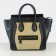 Celine Large Luggage Tote Black Apricot Suede