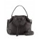 Givenchy Lucrezia Waxy Leather Bucket Bag Black