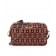 Miu Miu Madras Floral-Print Camera Bag Red-Multi