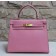 Hermes Kelly 28cm Epsom Leather Handbag Pink Gold
