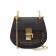 Chloe Drew Perforated Mini Shoulder Bag Black