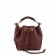 Chloe Gala Small Leather Bucket Bag Bordeaux