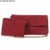 Celine Gourmette Suede Leather Shoulder Bag Wine Red 371648