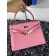 Hermes Kelly 25cm Togo Leather Bag Pink Gold